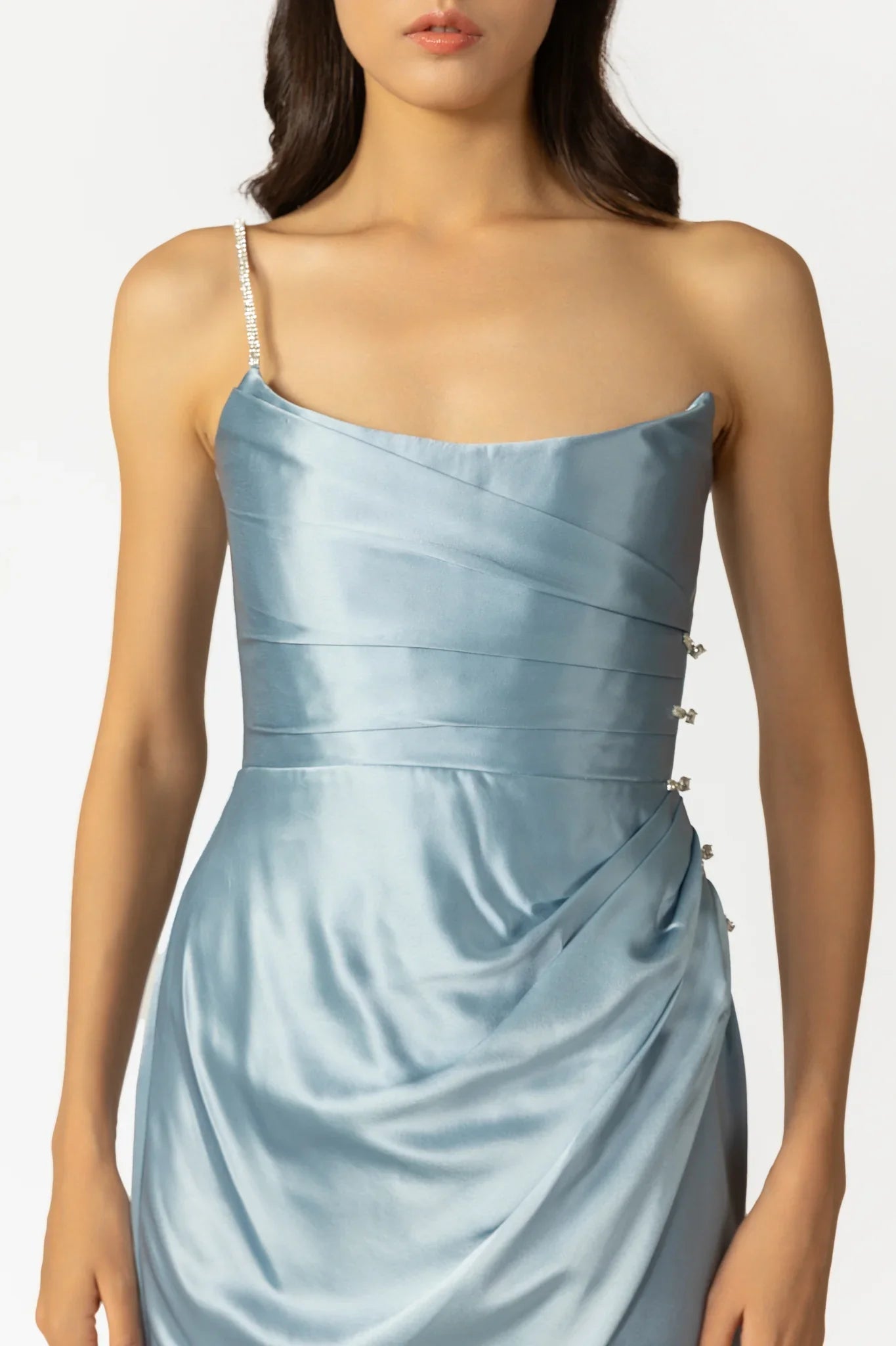 Pasha Satin Gown