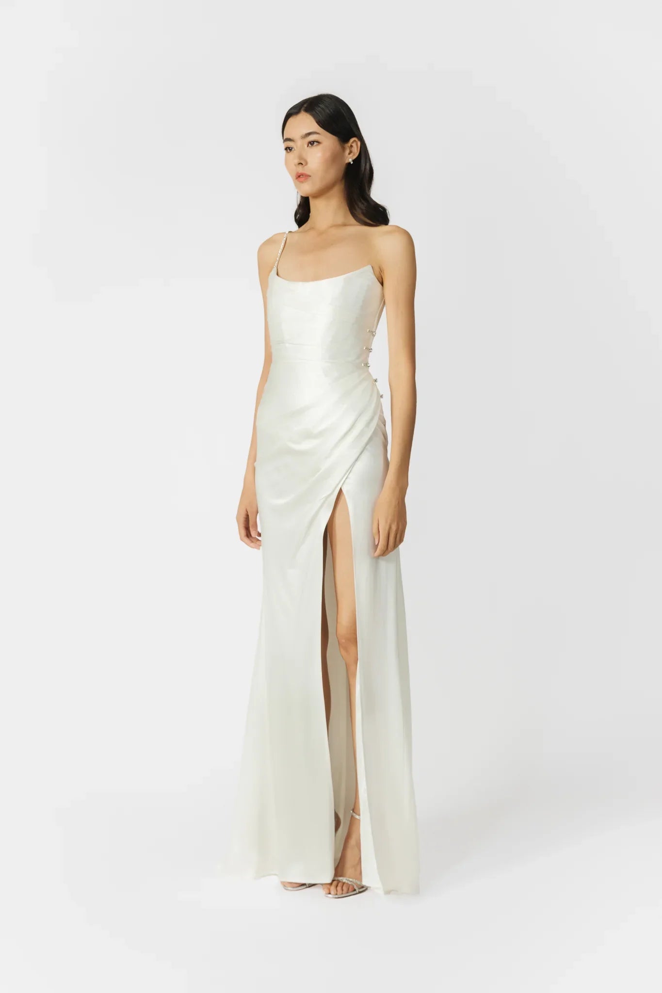 Pasha Satin Gown