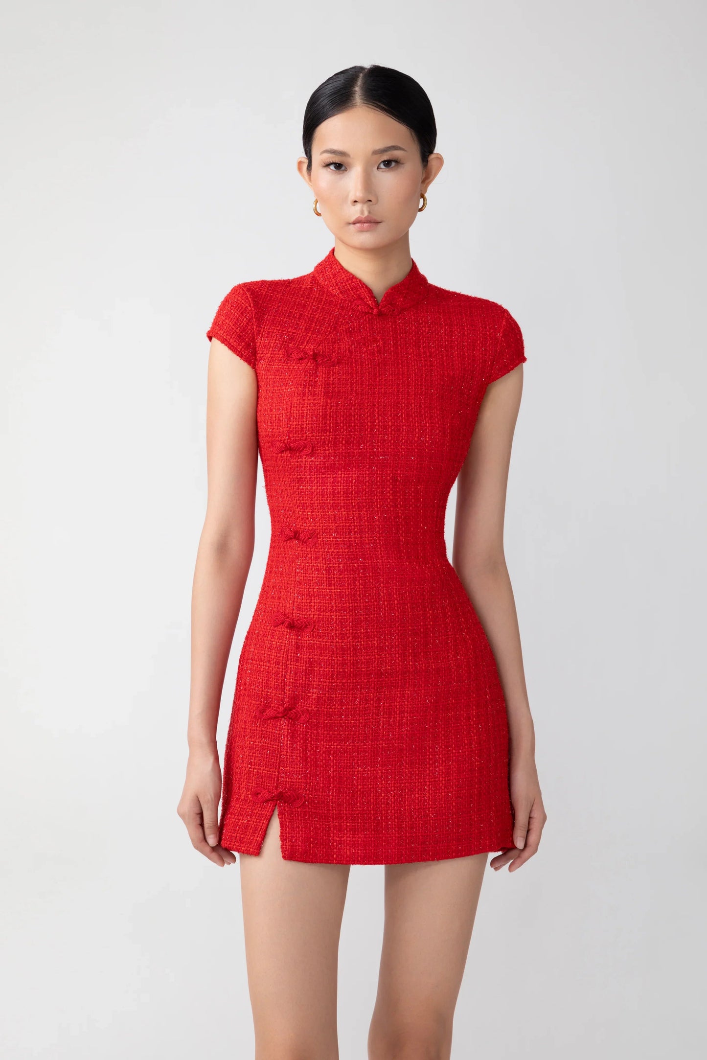 Natasha Tweed Mini Dress