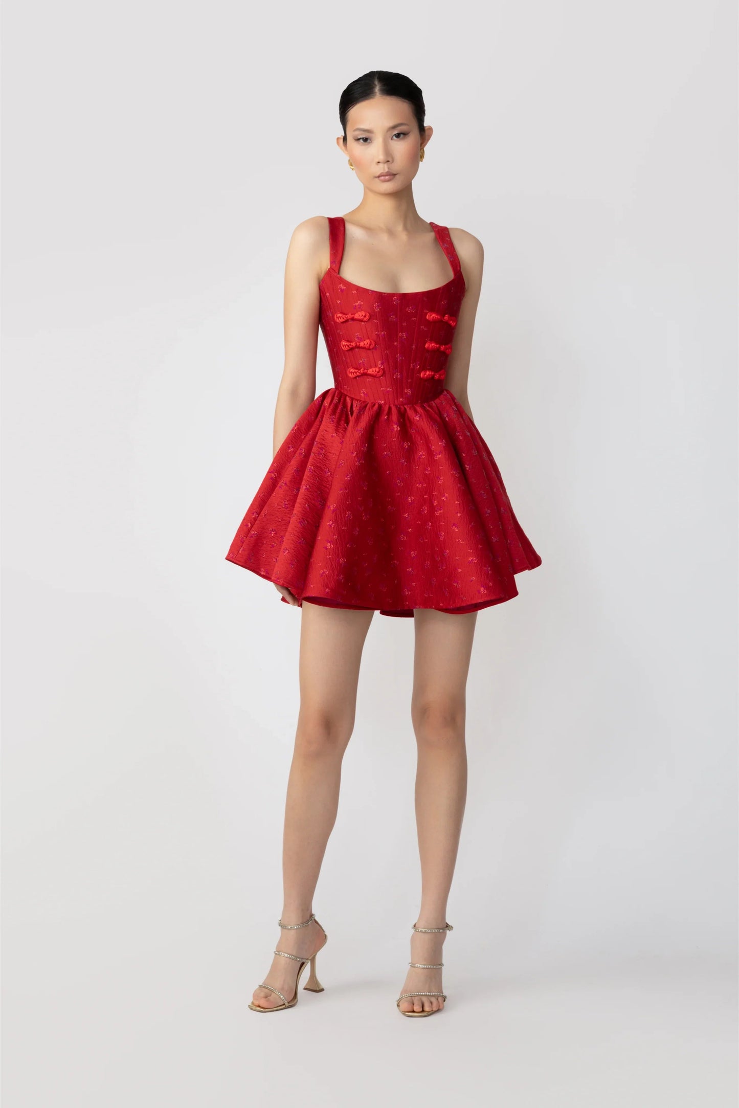 Jolie Jacquard Mini Dress