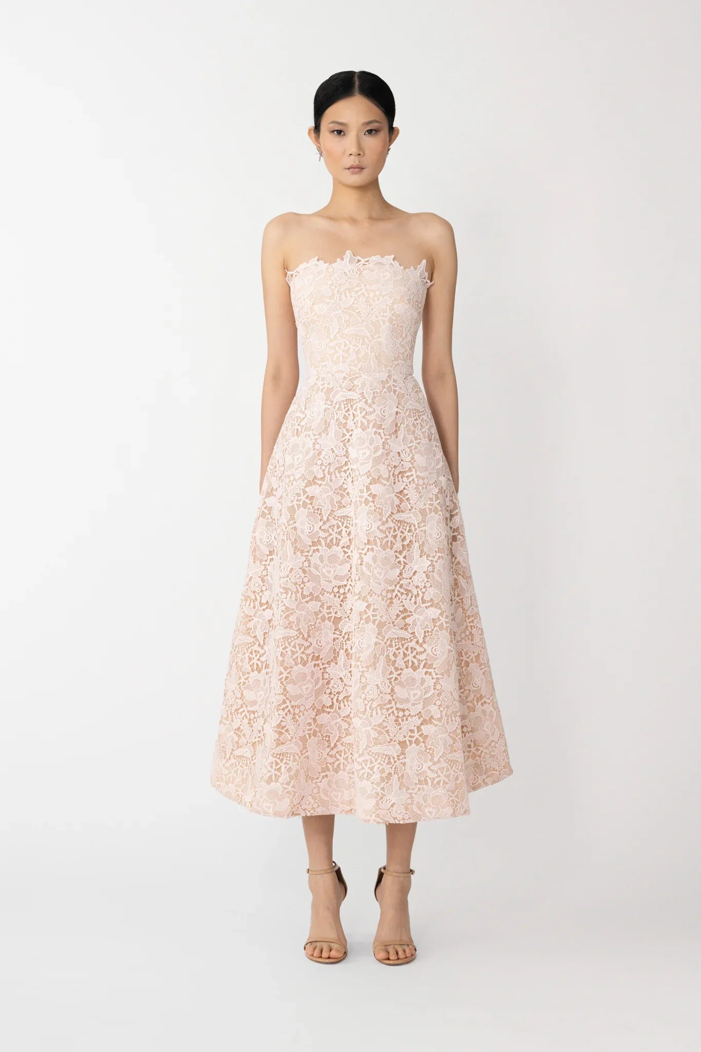 Rosalia Lace Midi Dress