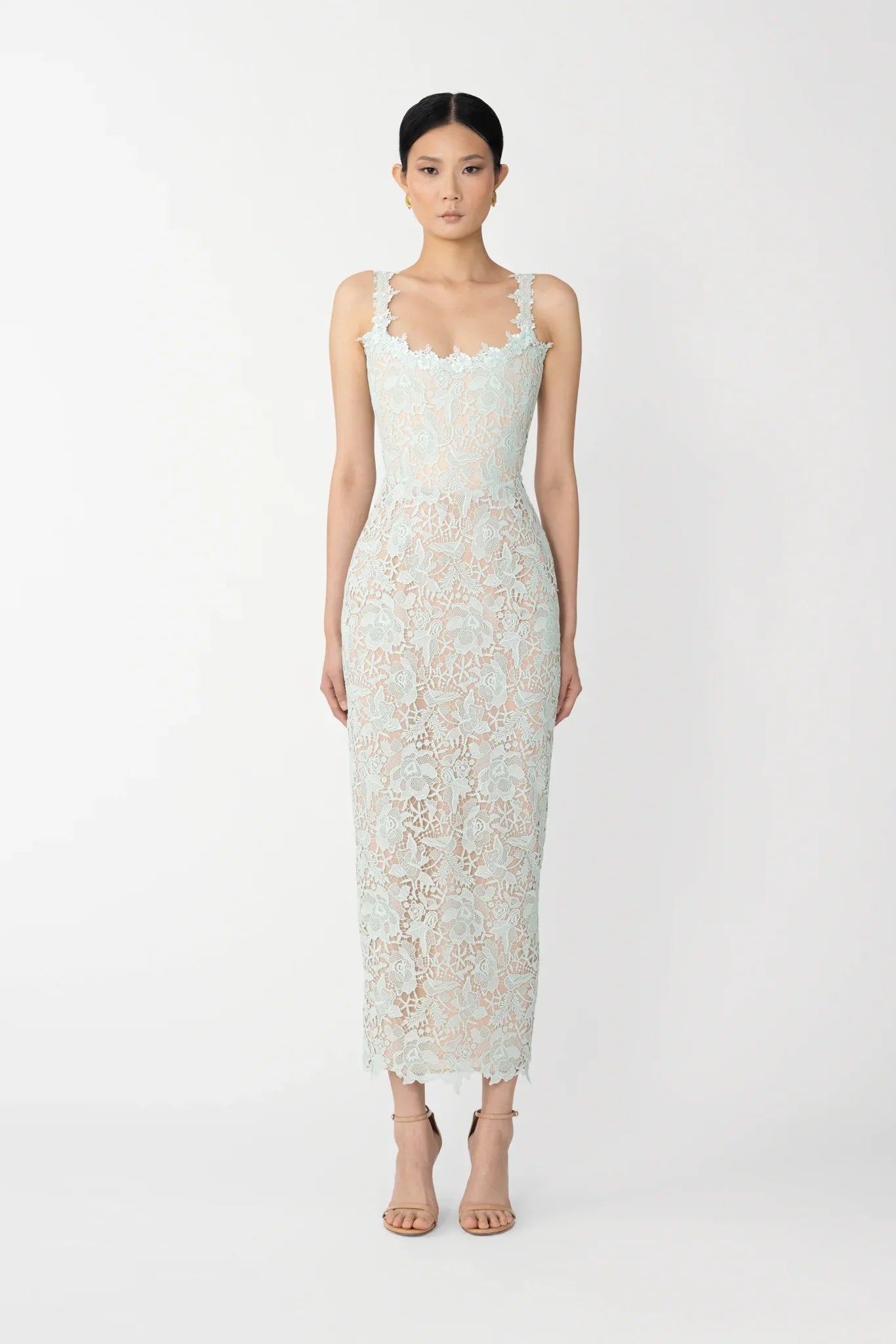 Coraline Lace Midi Dress