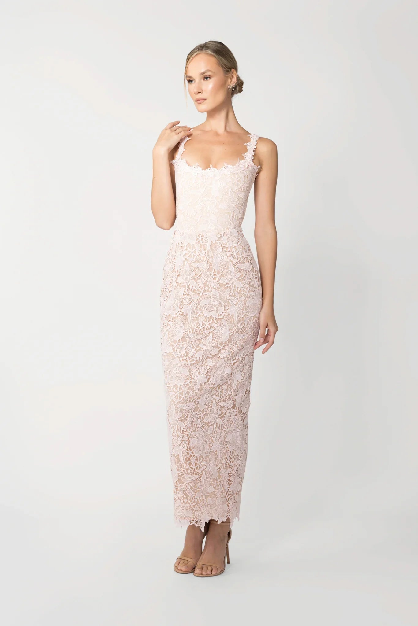Coraline Lace Midi Dress