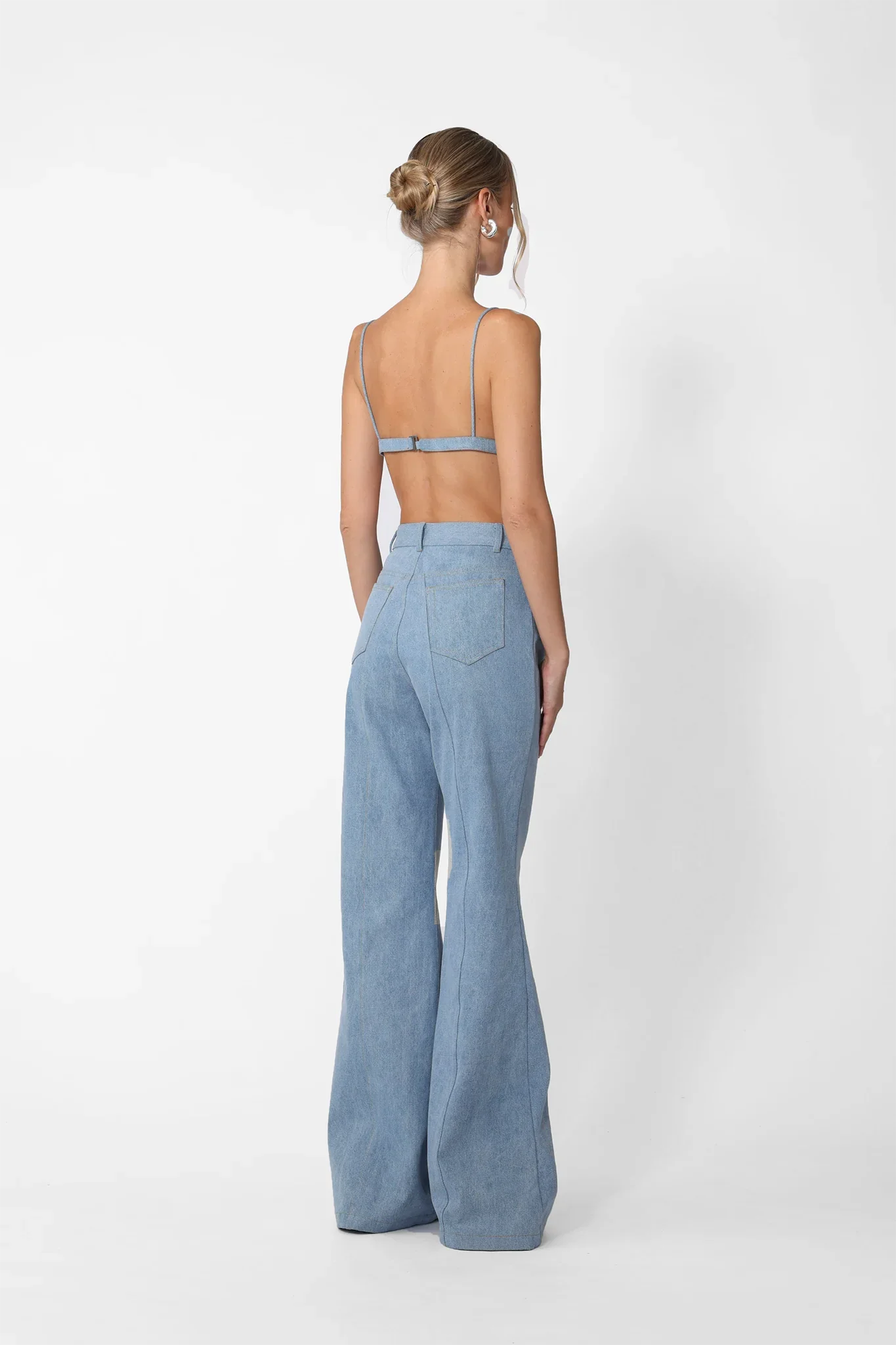 Cleo Denim Bralette