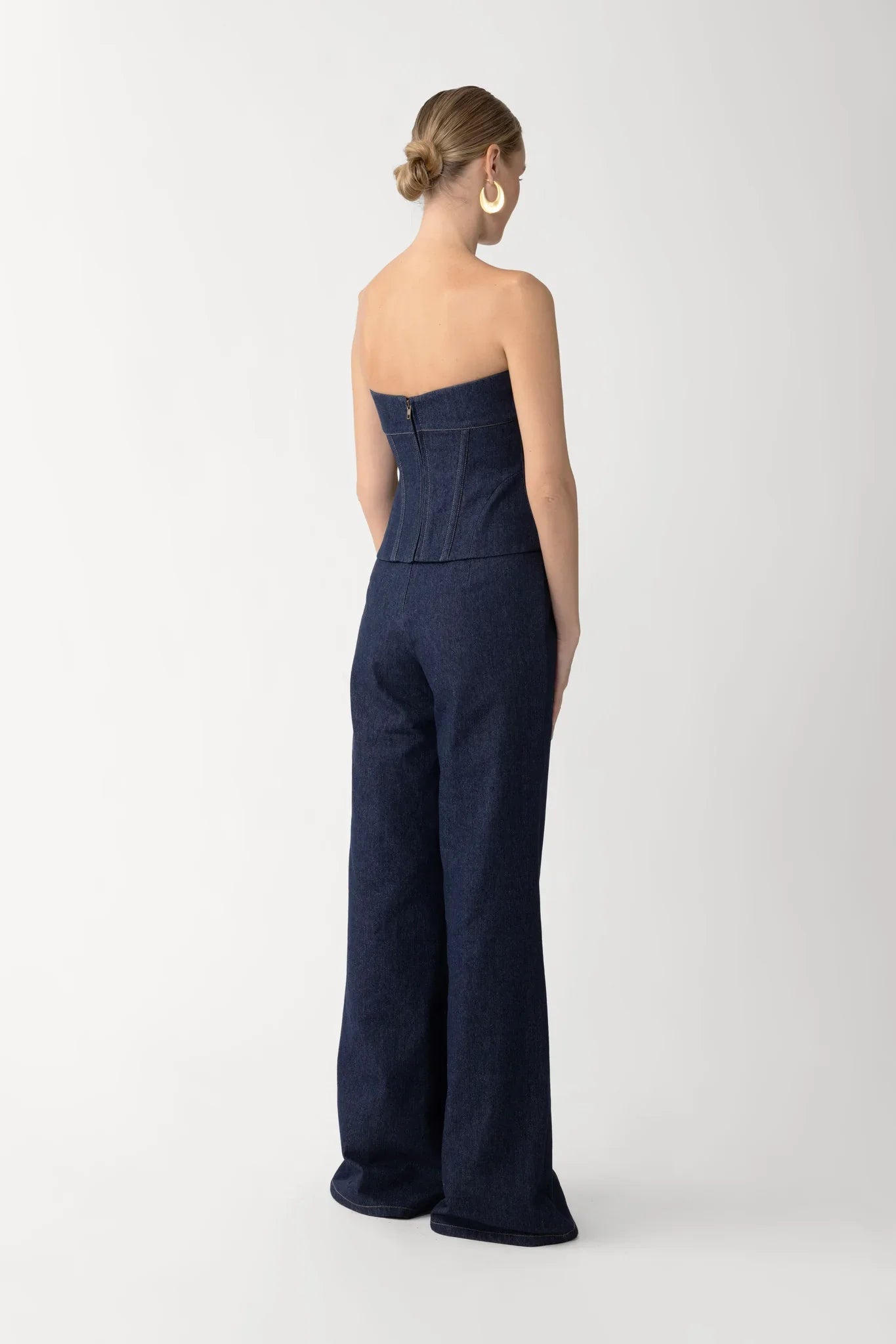 Brooklyn Denim Corset Top