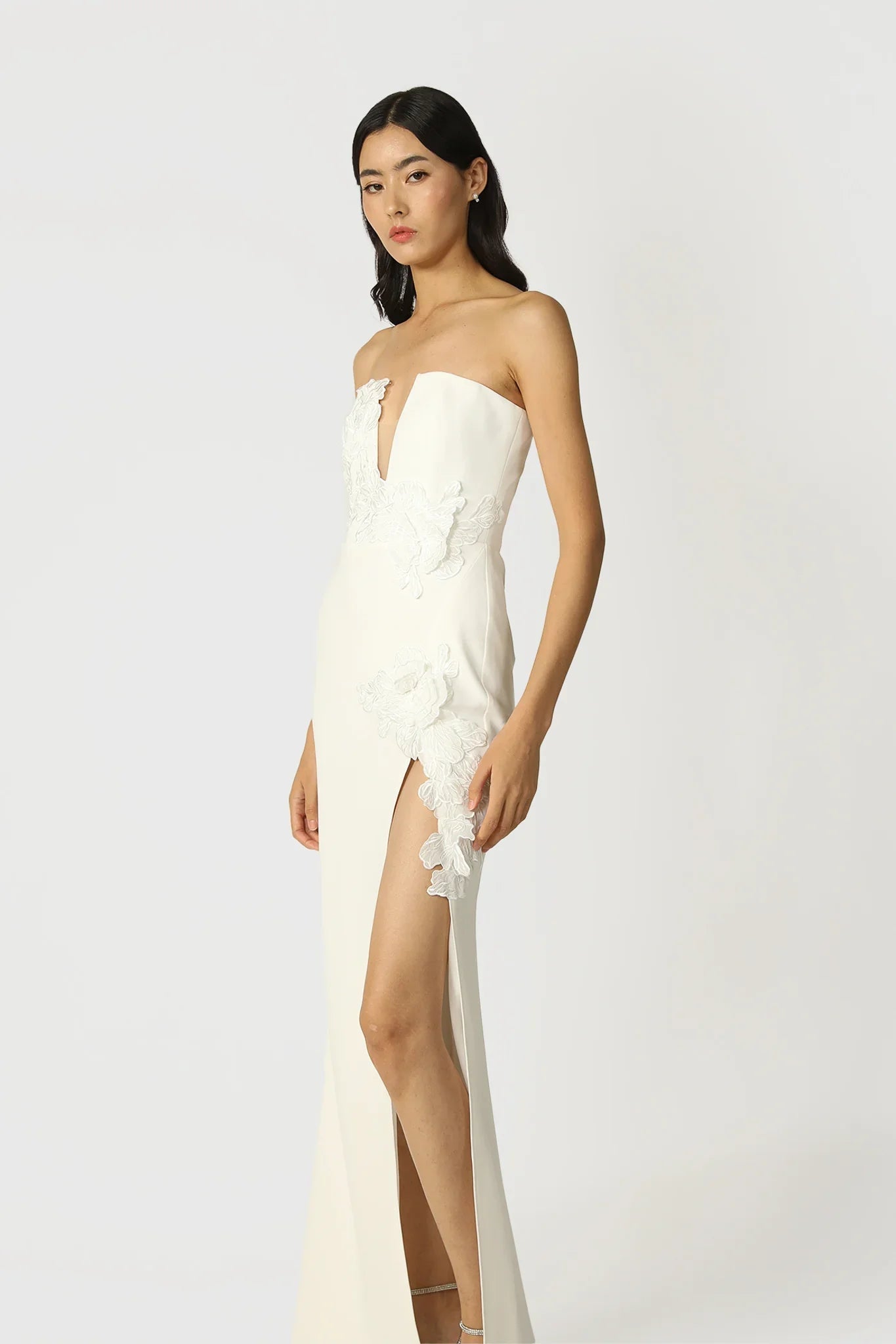 Flora Strapless Gown