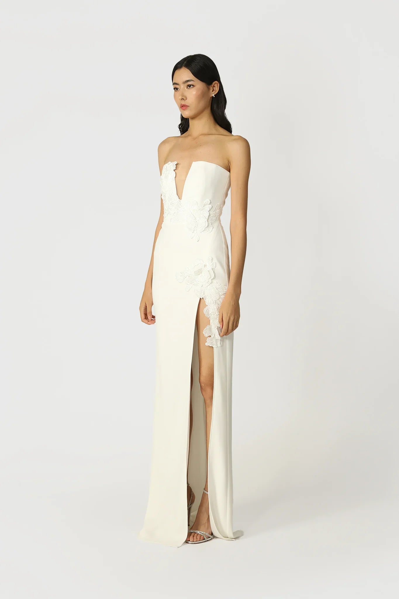 Flora Strapless Gown