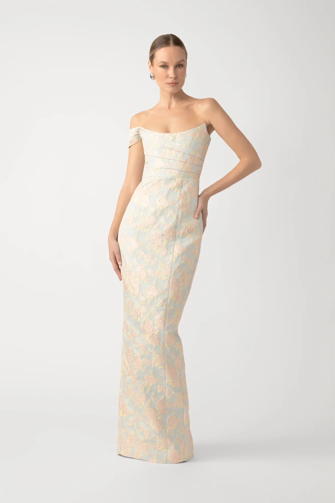 Jackson Jacquard Gown
