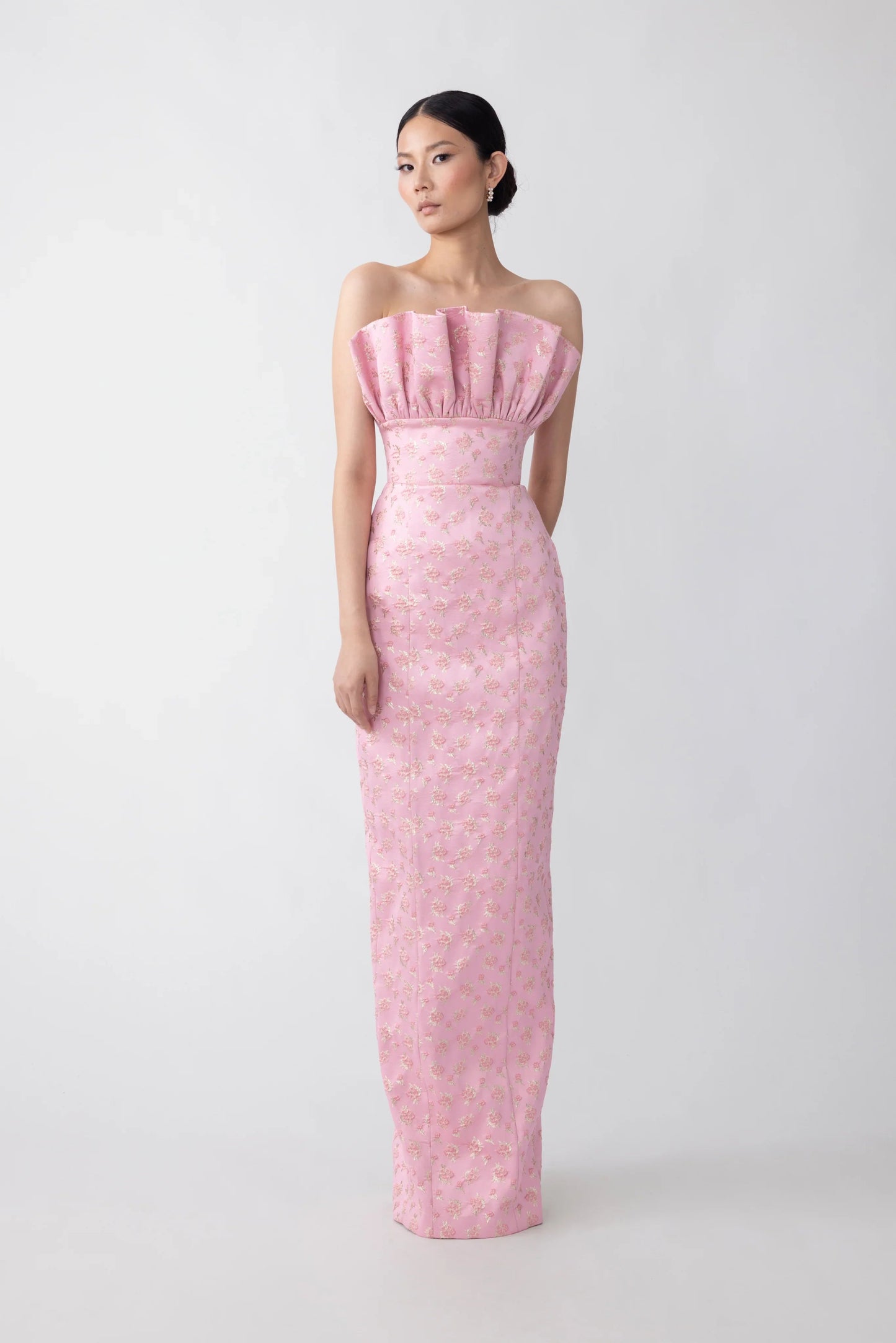 Noah Jacquard Gown