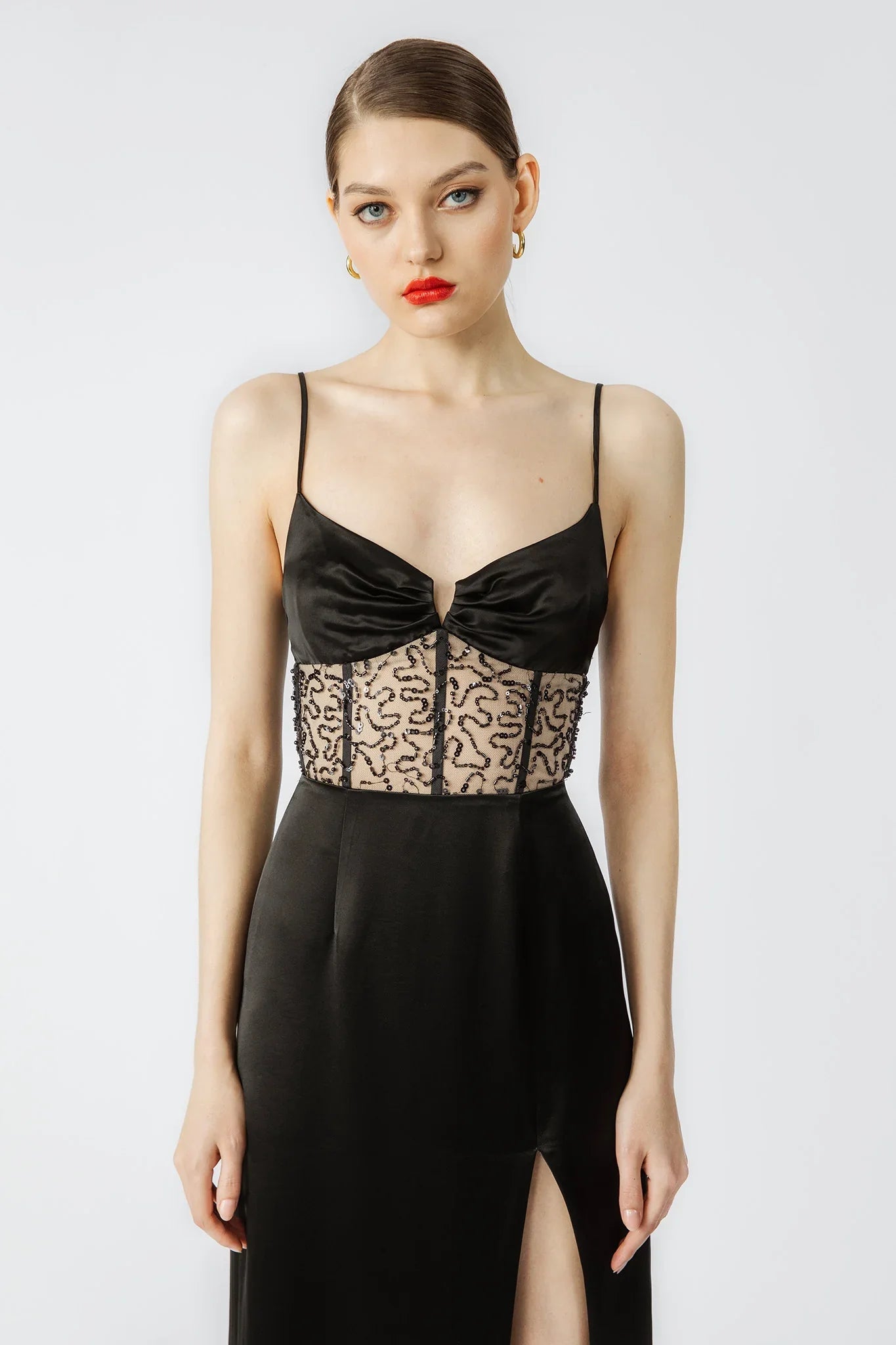 Isobel Satin Gown