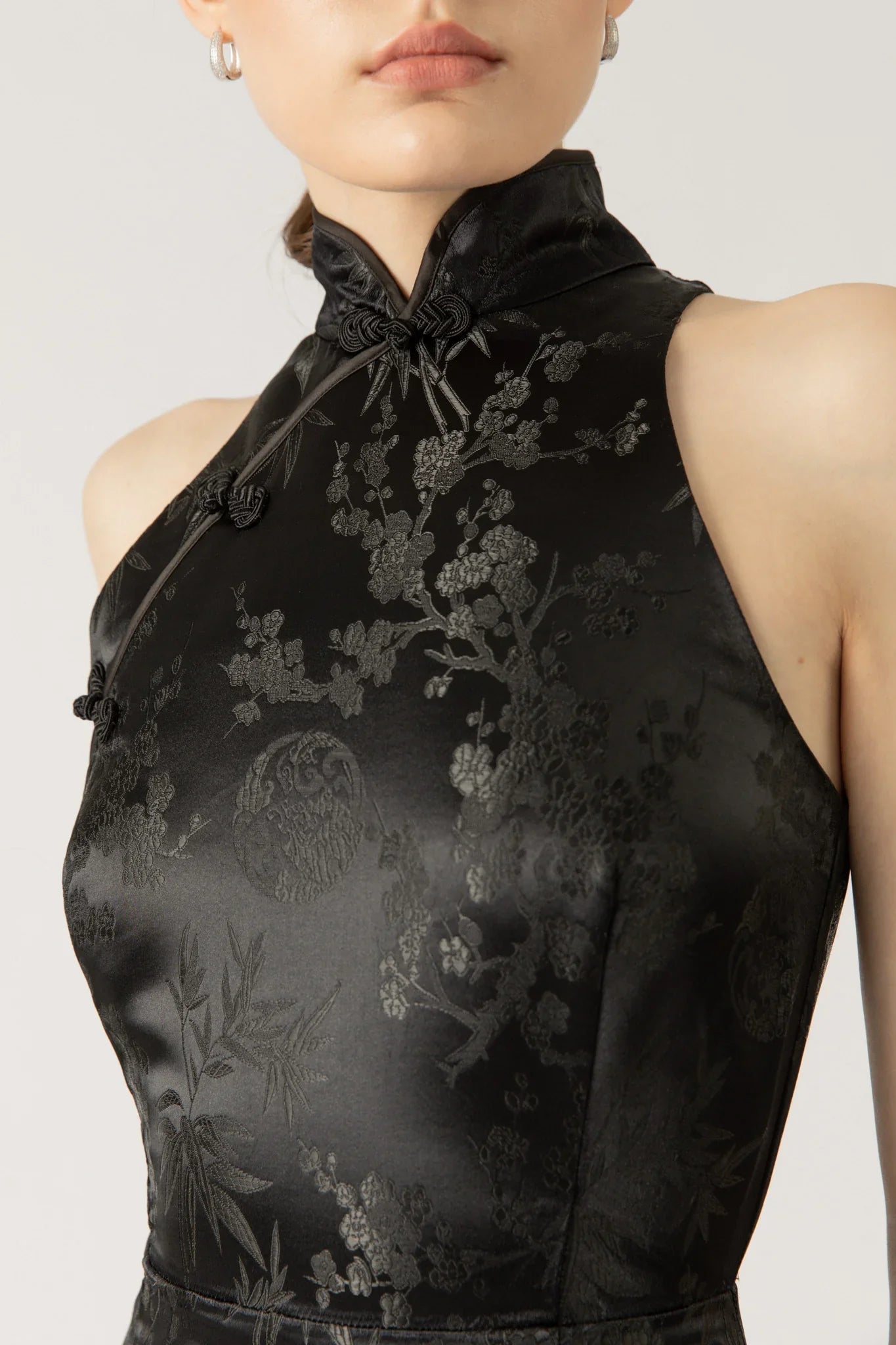 Jill Chinese Jacquard Pencil Dress