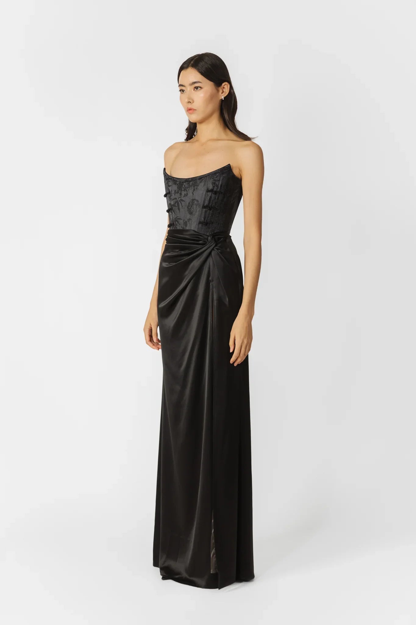 Julia Jacquard Gown