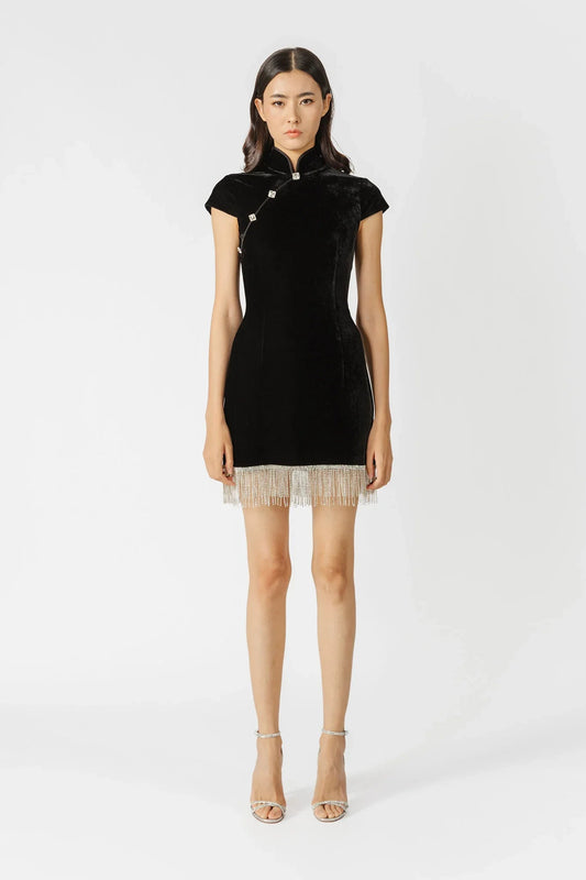 Margaux Velvet Mini Dress