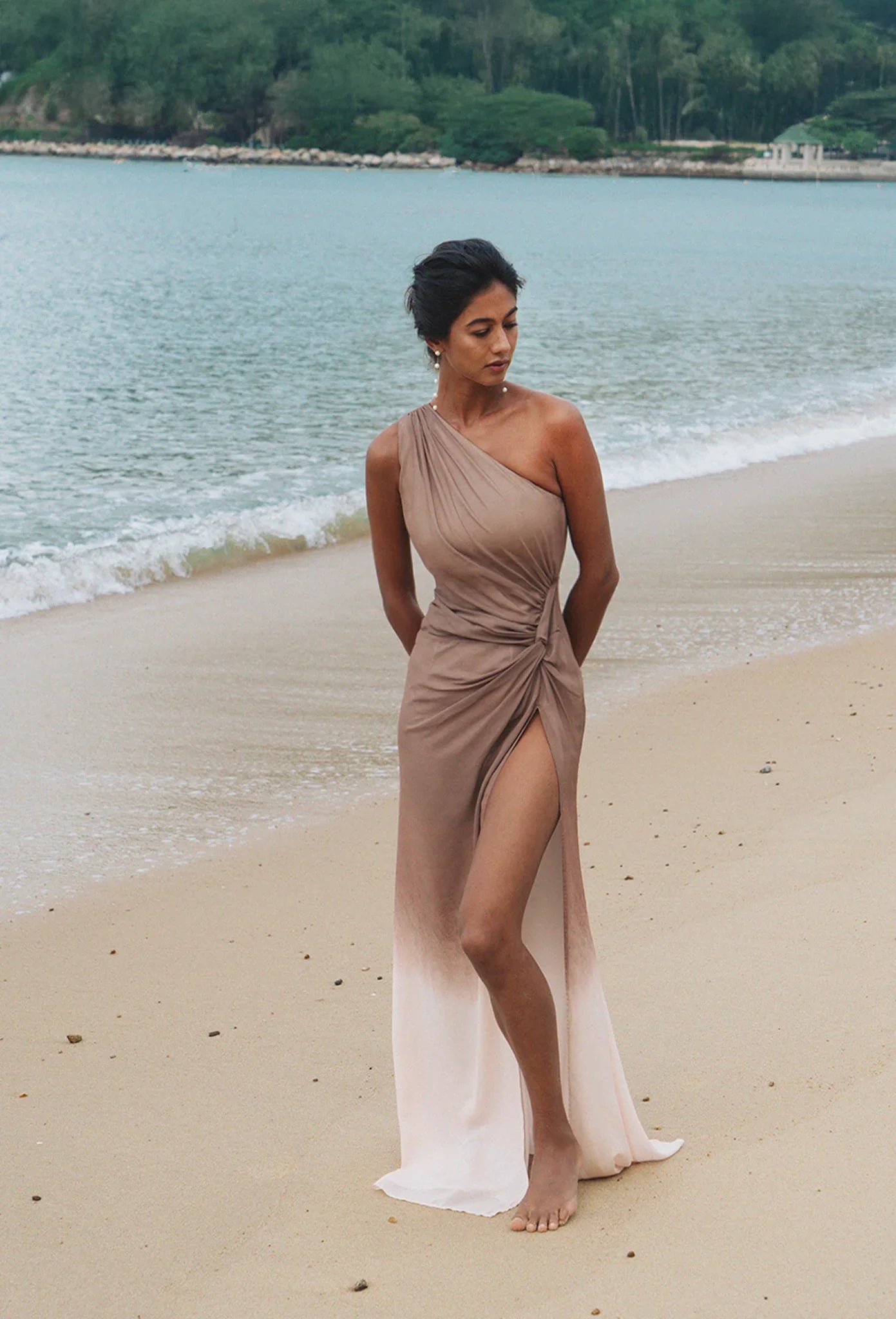 Grecia One-shoulder Dress