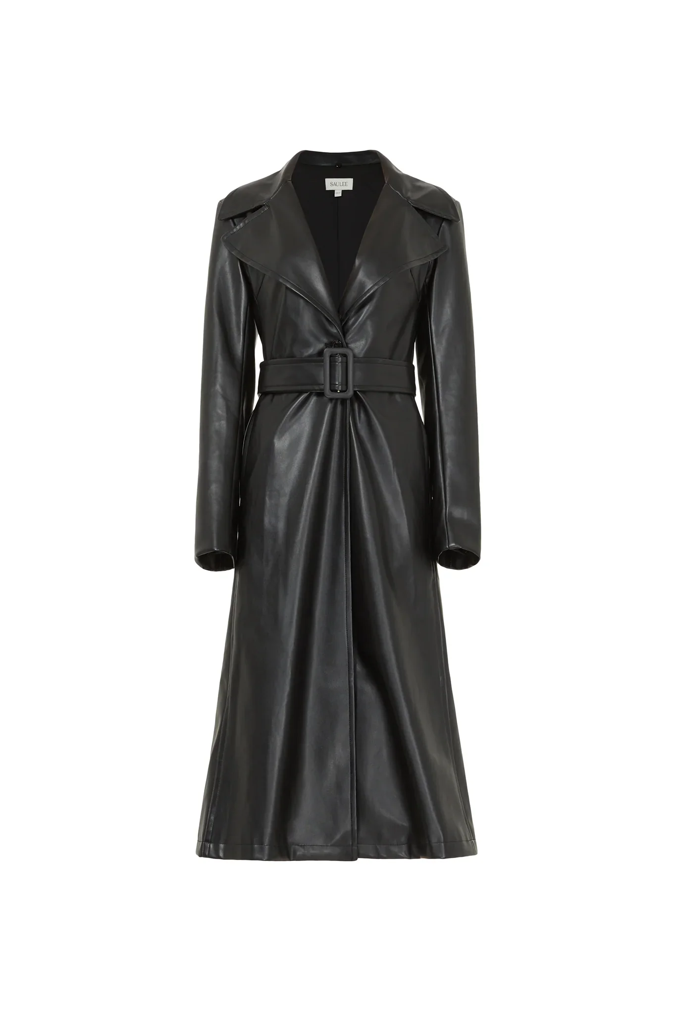 Simone Faux Leather Coat