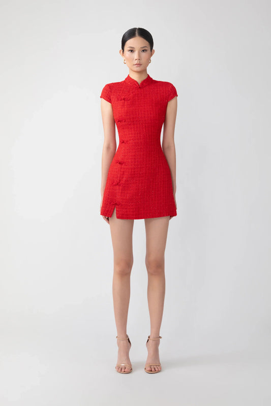 Natasha Tweed Mini Dress
