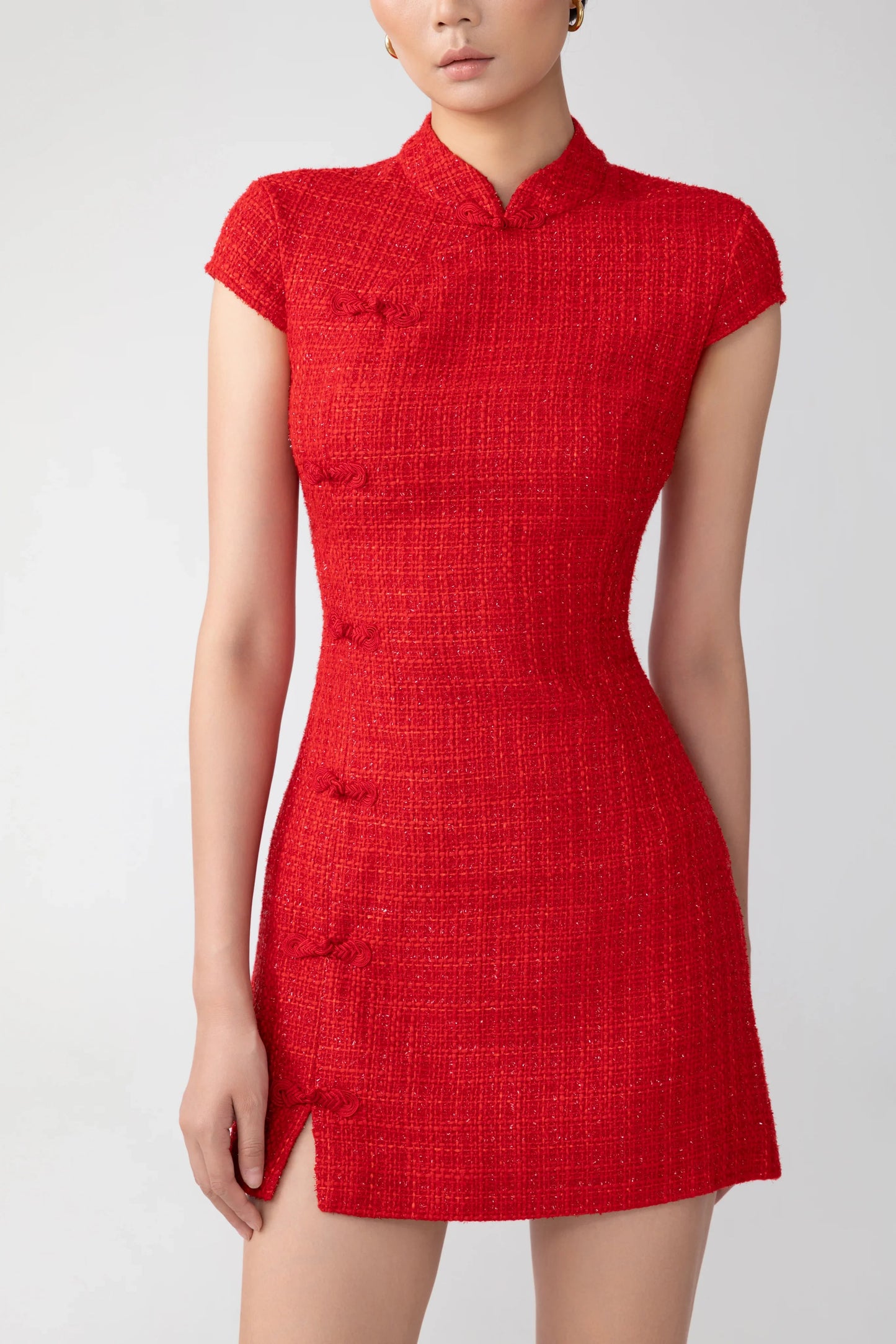 Natasha Tweed Mini Dress