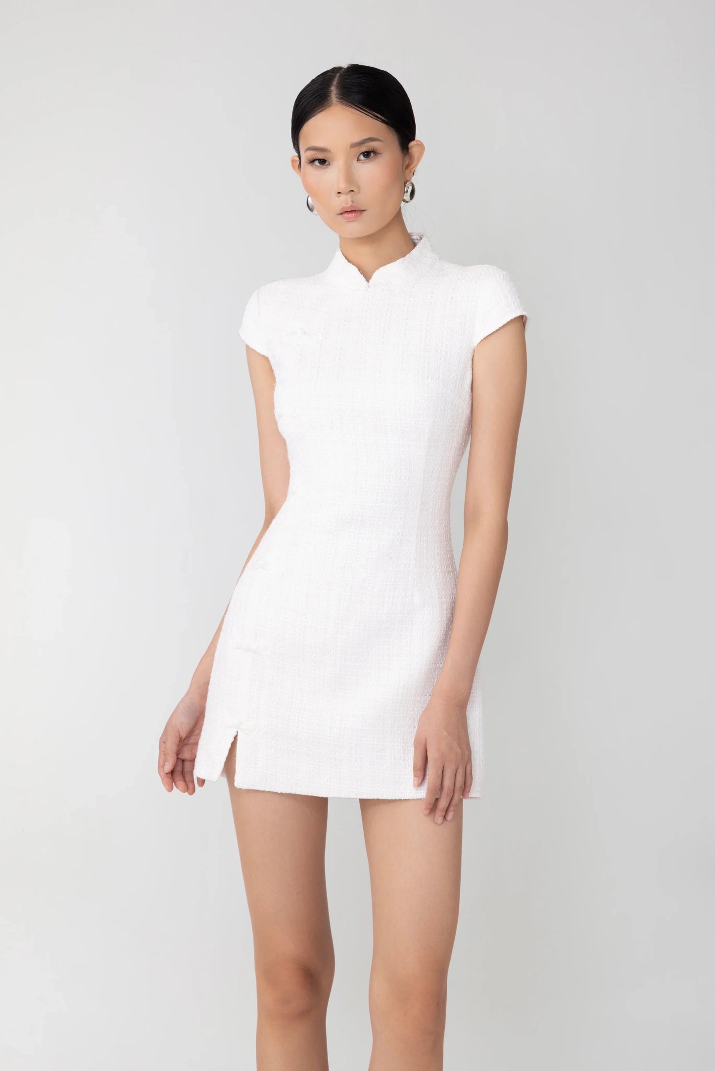 Natasha Tweed Mini Dress