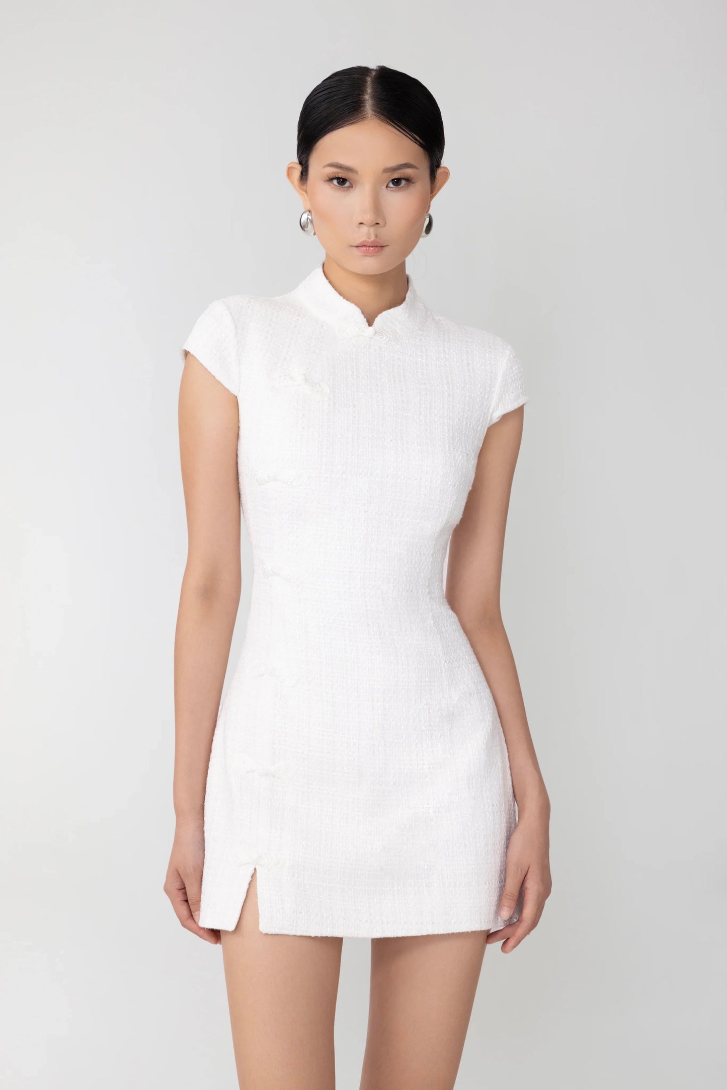 Natasha Tweed Mini Dress