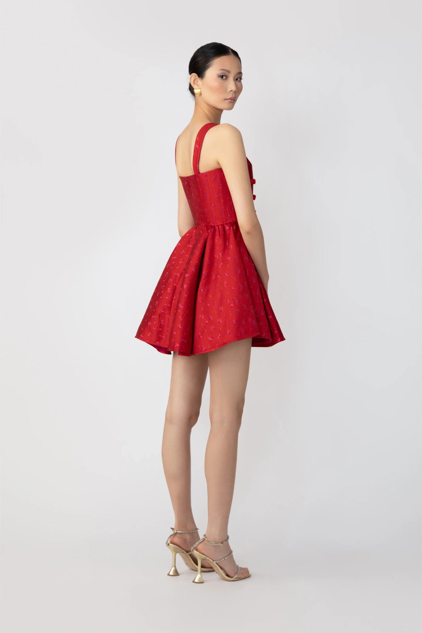 Jolie Jacquard Mini Dress
