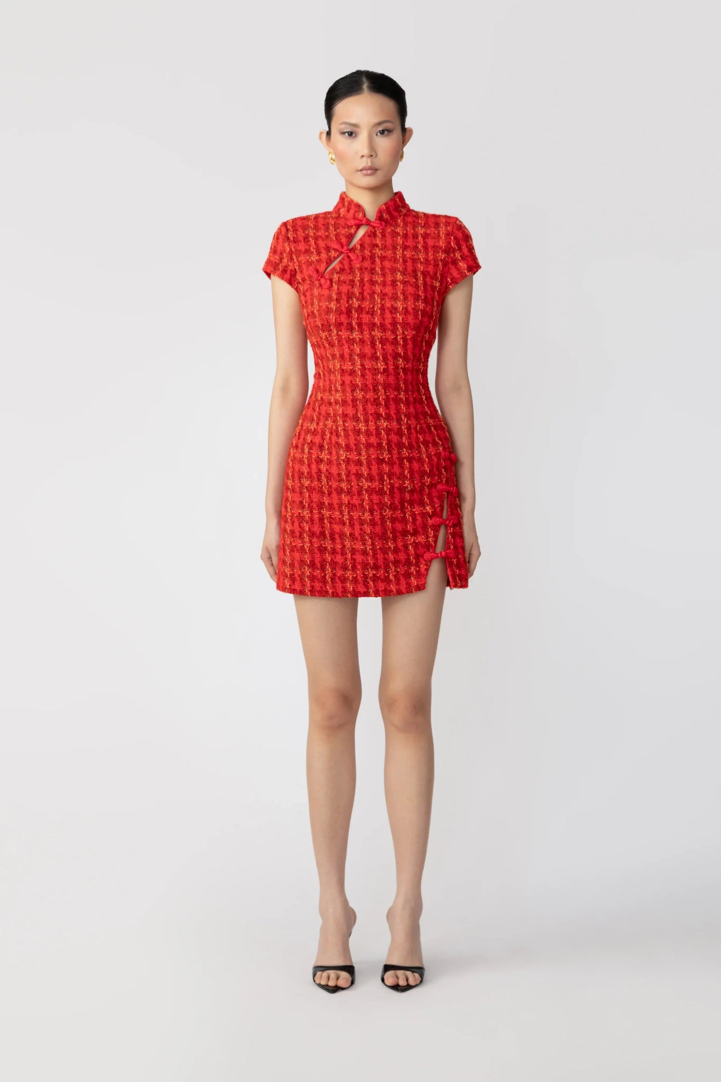 Iris Tweed Dress