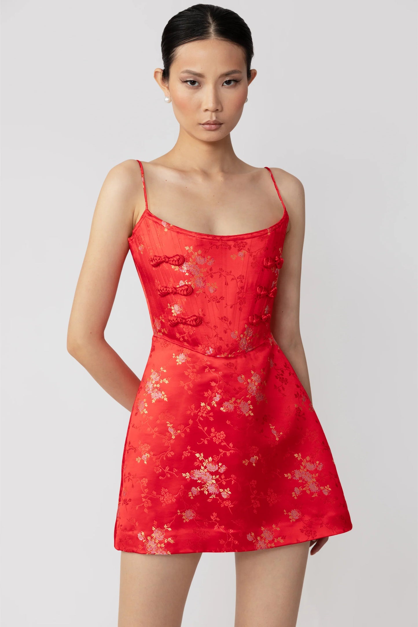 Joey Jacquard Mini Dress