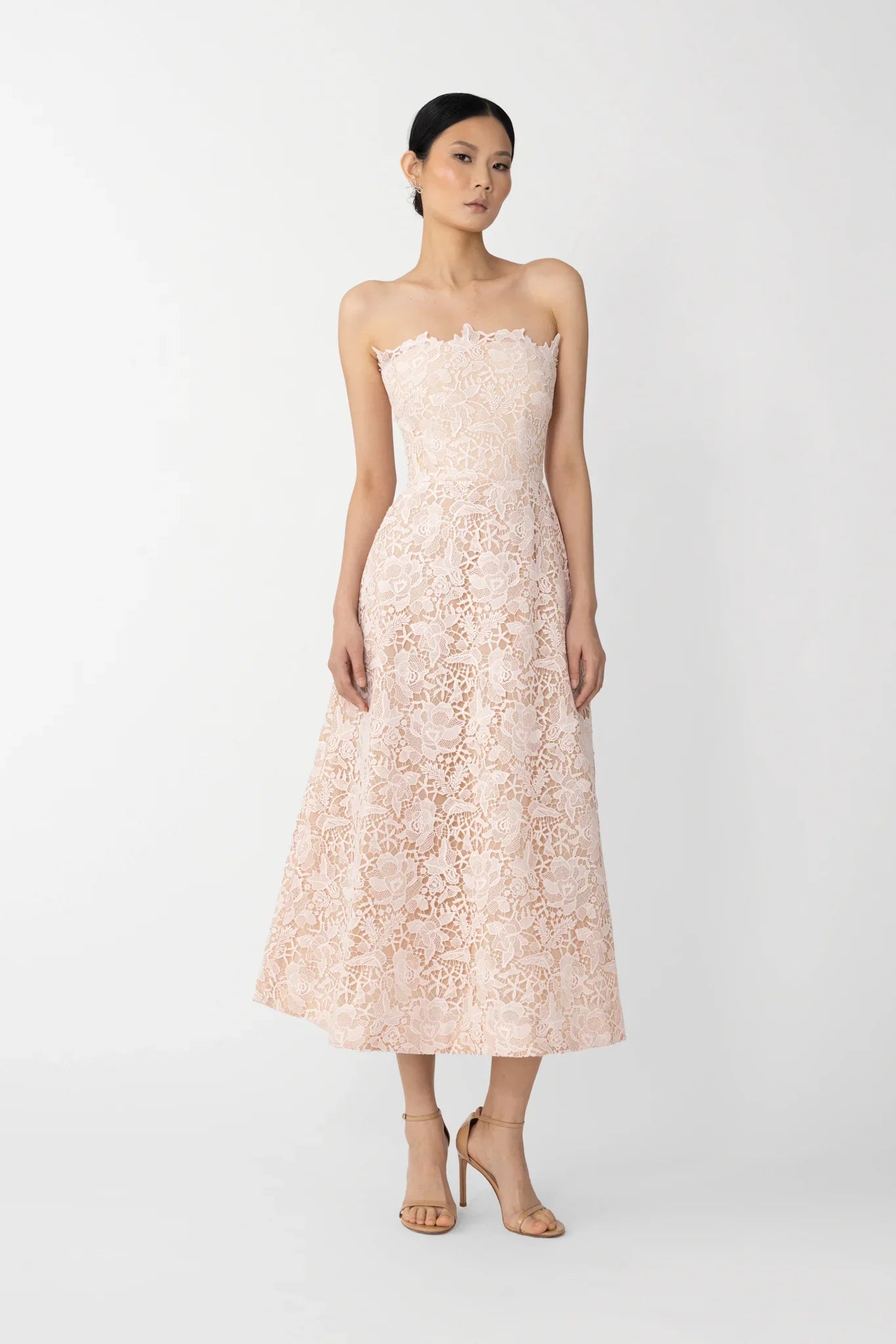 Rosalia Lace Midi Dress