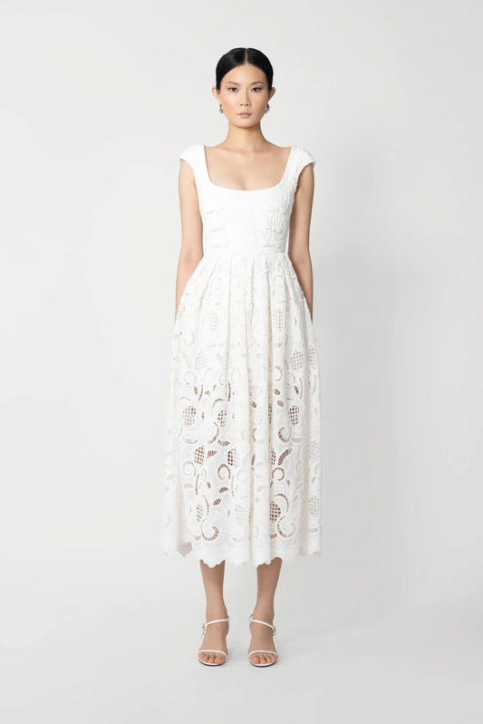 Holland Embroidered Lace Dress