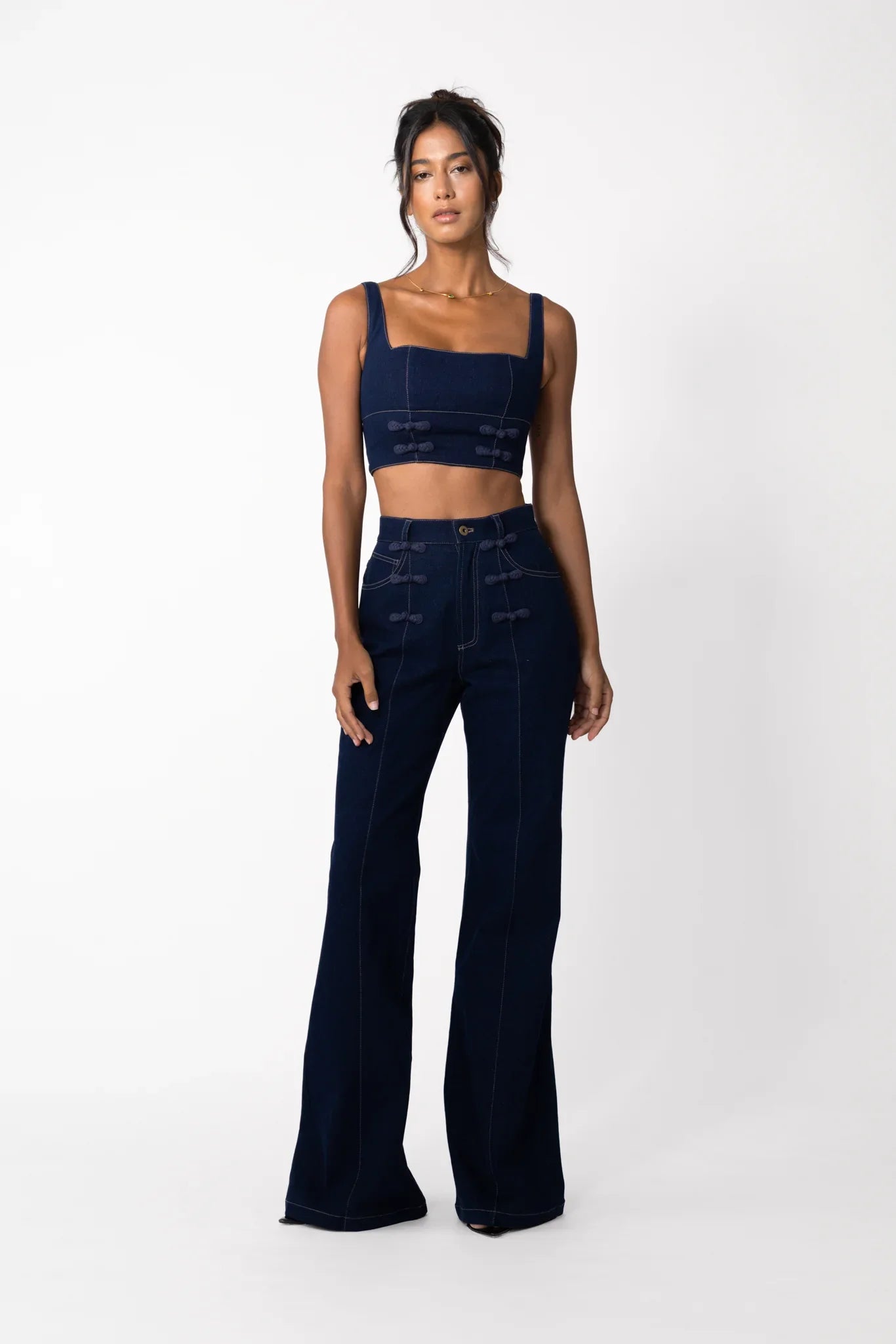 Bridgette Denim Top