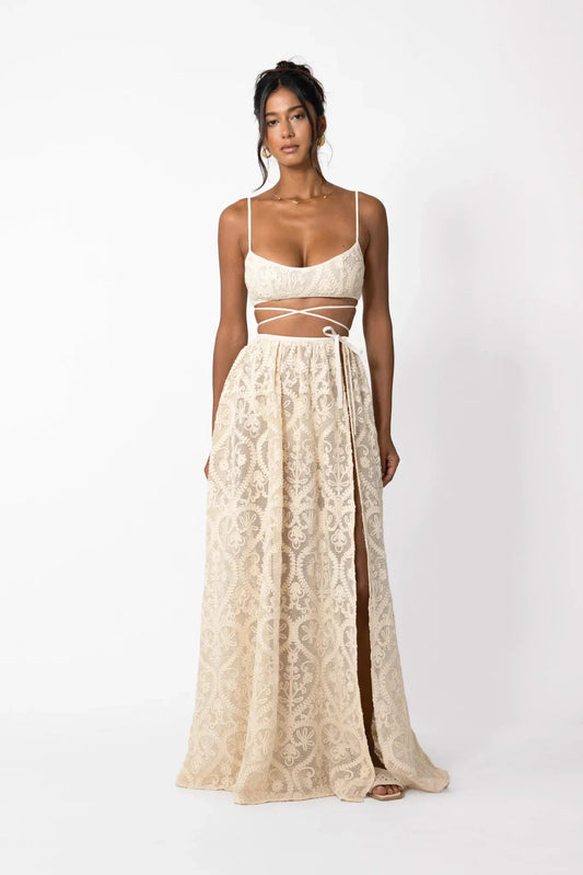 Amare Crochet Dress Set