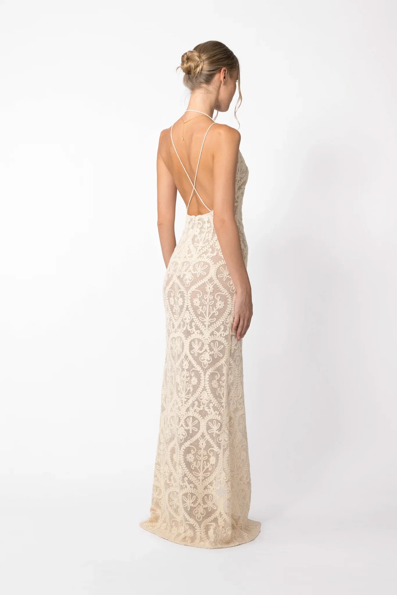 Frankie Amare Crochet Dress