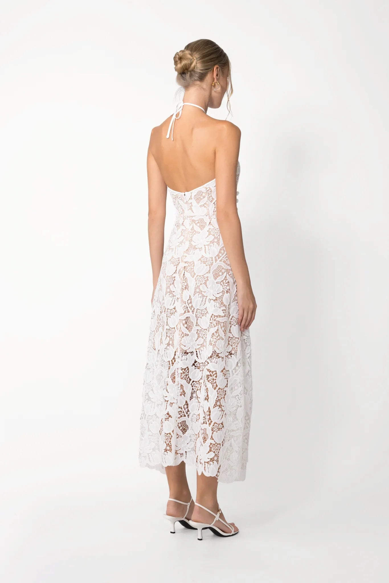 Rava Lace Midi Dress