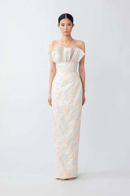 Noah Jacquard Gown