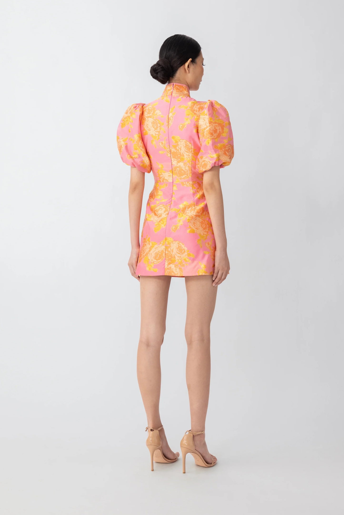 June Jacquard Mini Dress
