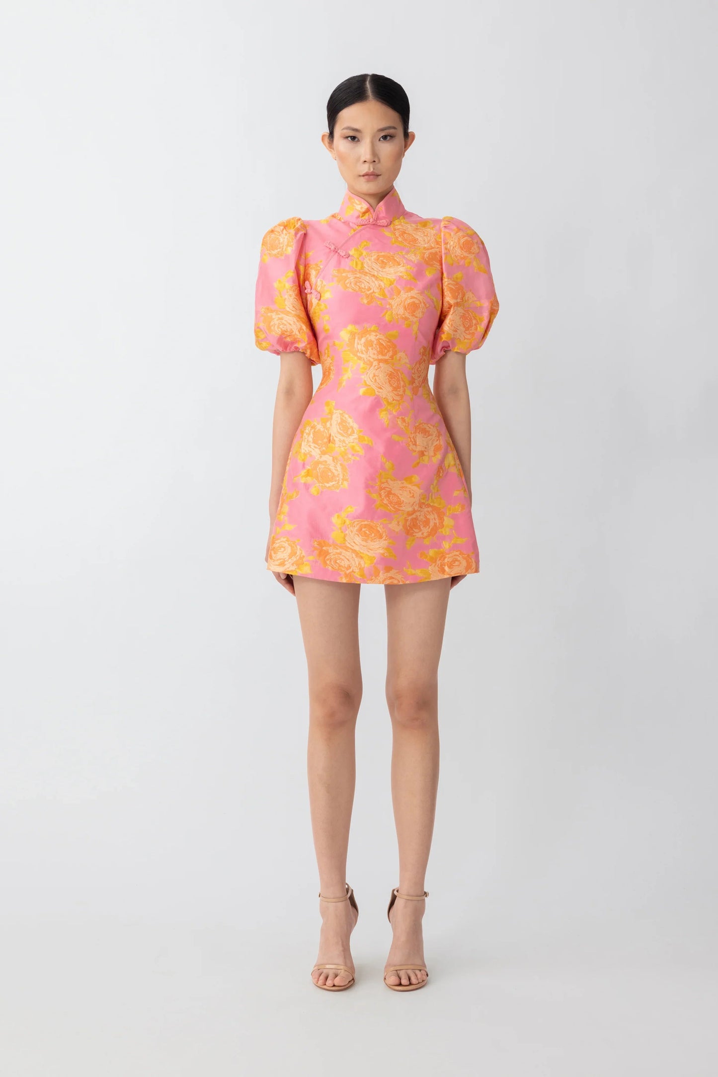 June Jacquard Mini Dress