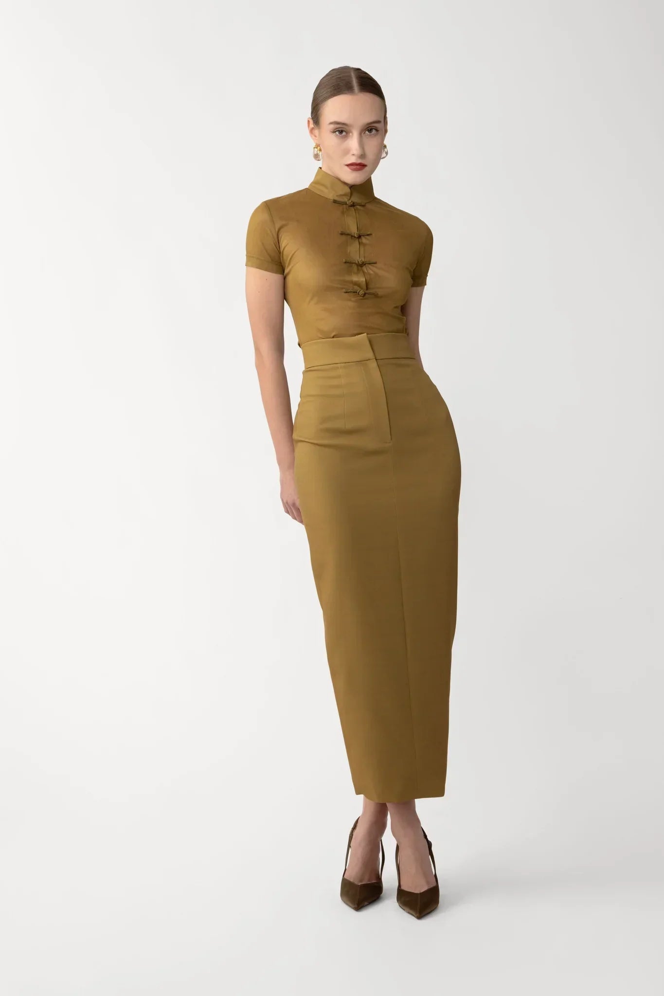 Niki Crepe Skirt