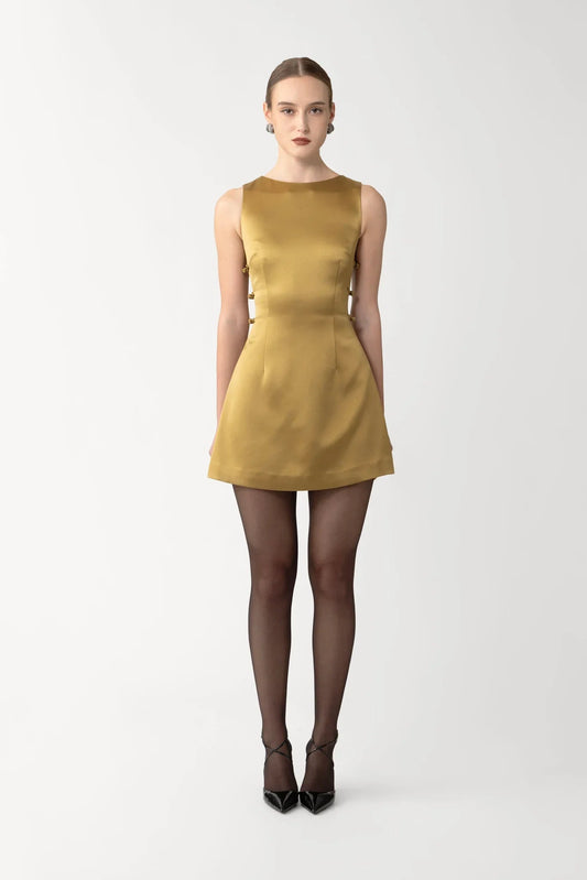 Teddi Satin Mini Dress