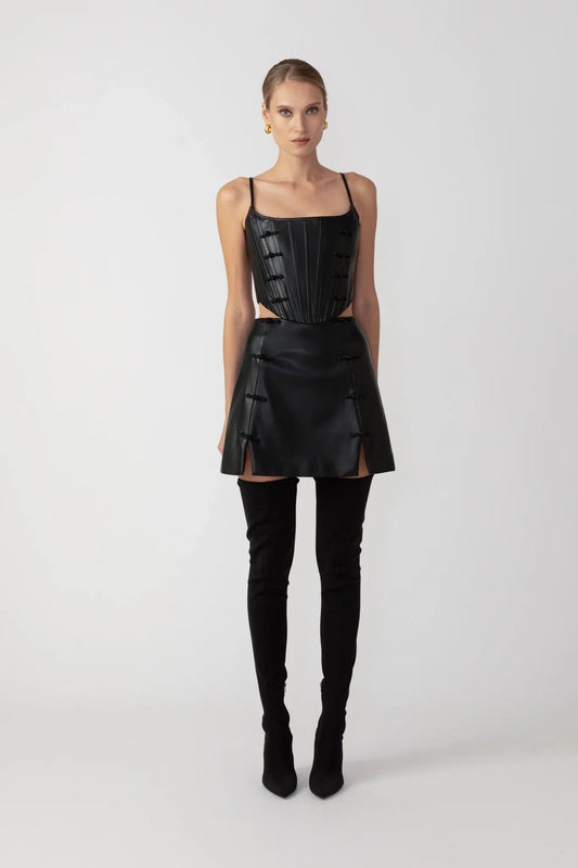 Sadie Faux Leather Skirt