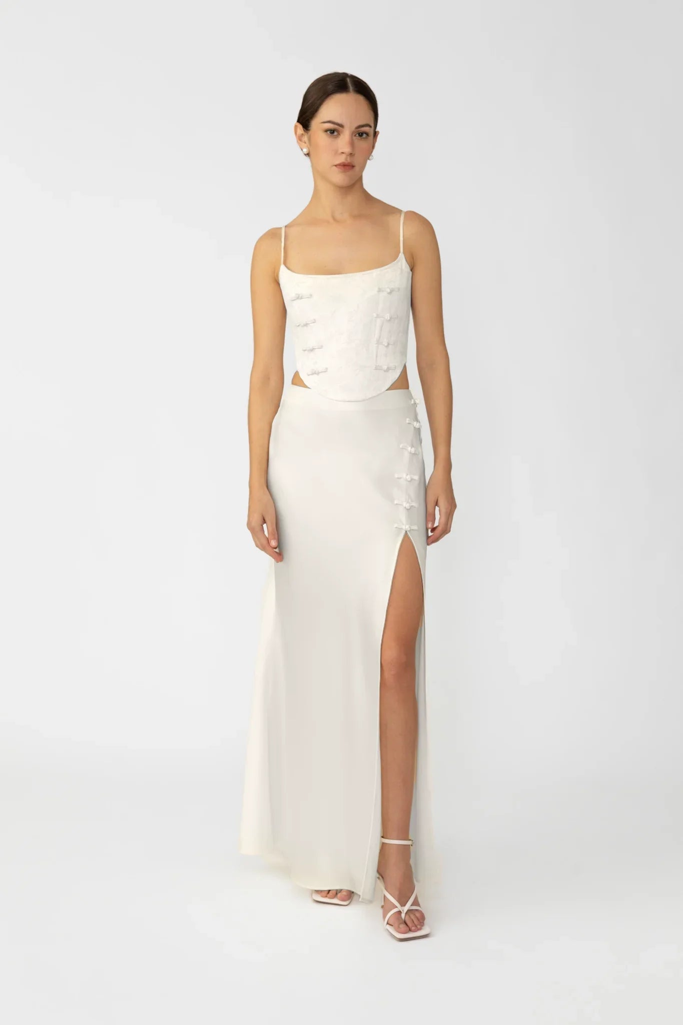 Pia Satin Skirt