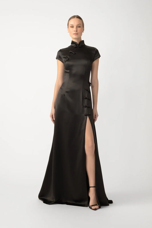 Pia Satin Gown